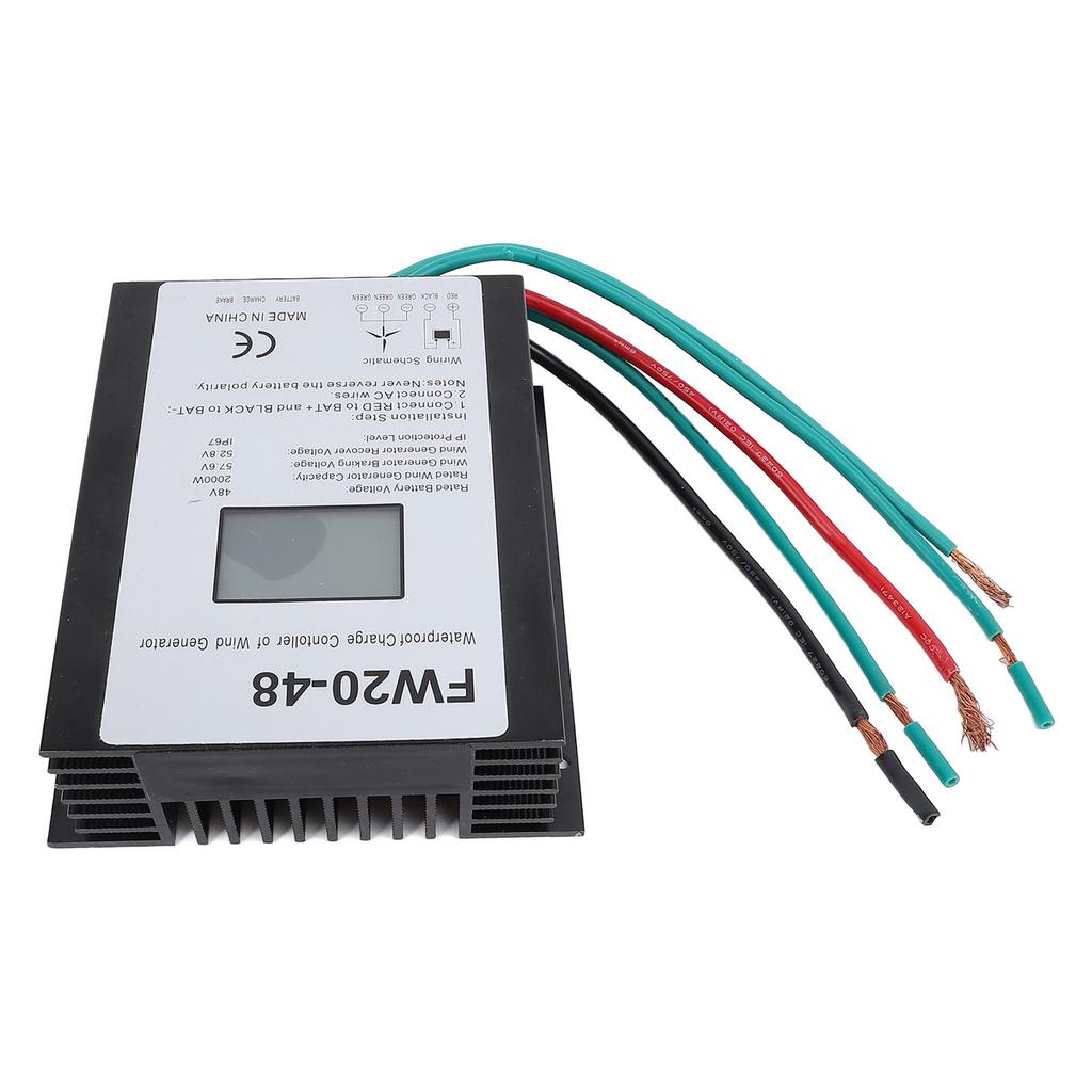2000W Wind Turbine Charge Controller 48V IP67 Water Resistant MPPT Wind Turbine Generator