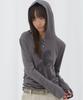FANCY CLUB Pegasus Hooded Long Sleeve (Charcoal) F26Qb049