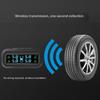 Wireless Tire Pressure Monitoring System (TPMS) for Small Size 4-tire Vehicles,Include 4 Sensors,USB Solar Power