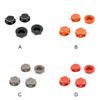 4 Pieces Hex Wheel Nuts Wear-resistant Mount Caps Road Car Spare Parts Accessory Anti-Skidding Heteromorphic Screws Cover