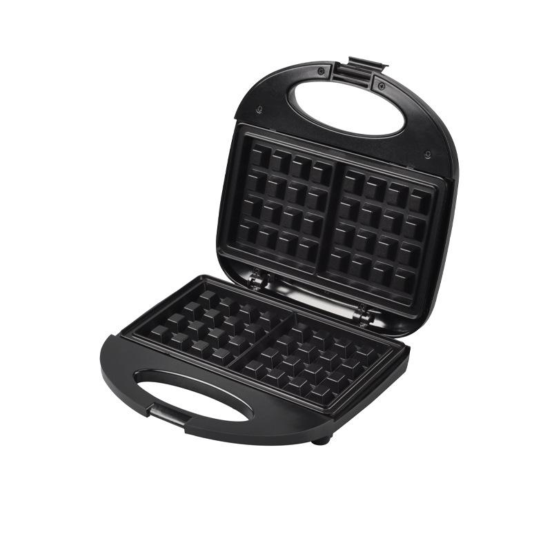 3-in-1 Waffle Breakfast Maker Donut Steak Sandwich Bread Maker Electric Griddle Toaster Multi-Functional Kitchen Appliance