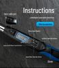 Electronic Digital Torque Wrench with Adjustable Socket for Automotive Repair