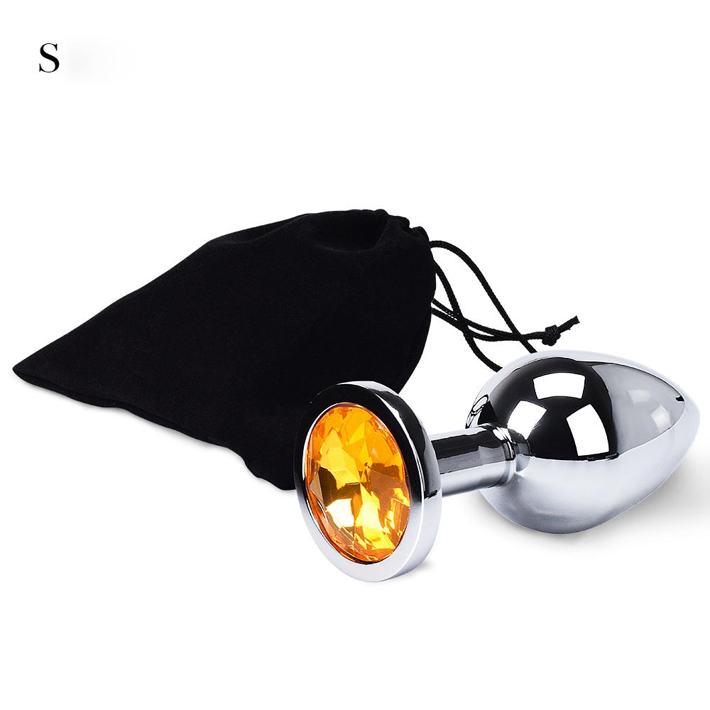 Sex Vibrator Metal Anal Toys For Women Adult Sex Products Men Butt Plug Stainles Steel Anal Plug Sex-toy Anal DildoToys 7