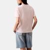 Calvin Klein Soft Breathable Comfortable Crew Neck Pullover Short Sleeve T-Shirt Women tops Light-Pink 478011S-690