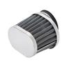 IBUKI-STYLE CB400F Air Filter, 2.0 inches (50 mm), Black, Universal Oval Power , Aluminum