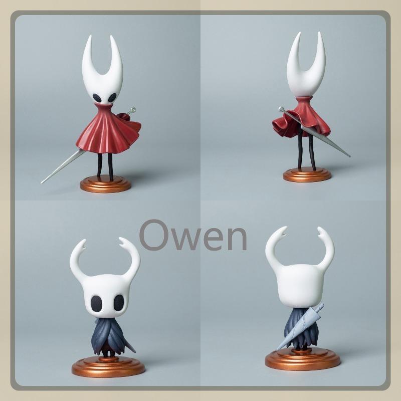 Hornet Girl Action Game Hollow Knight:Silksong Figurine Quirrell Cute Action Figures PVC Collection Decoration Model Toys Gifts