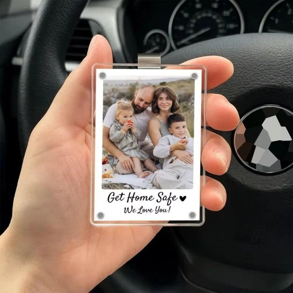 Waterproof Sun Visor Photo Holder UV Protection Car Picture Holder Gift For Women