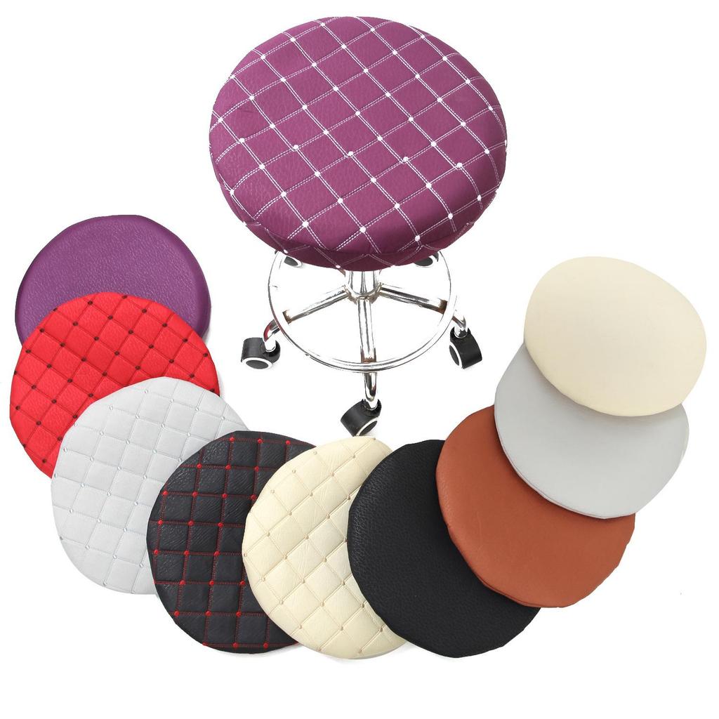 Round Fabric Stool Seat Cover for Home & Salon