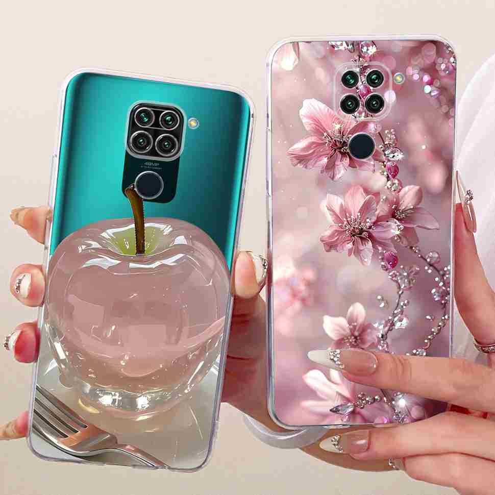 For Xiaomi Redmi Note 9 Case Beautiful Pattern Soft Silicone Cover For Redmi Note 9 Note9 Phone Case TPU Fundas 6.53"
