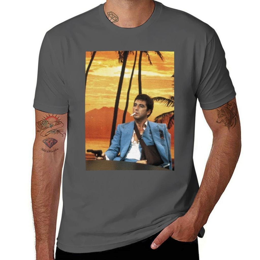 Scarface Tshirt Comfortable Basic Crew Neck Tee