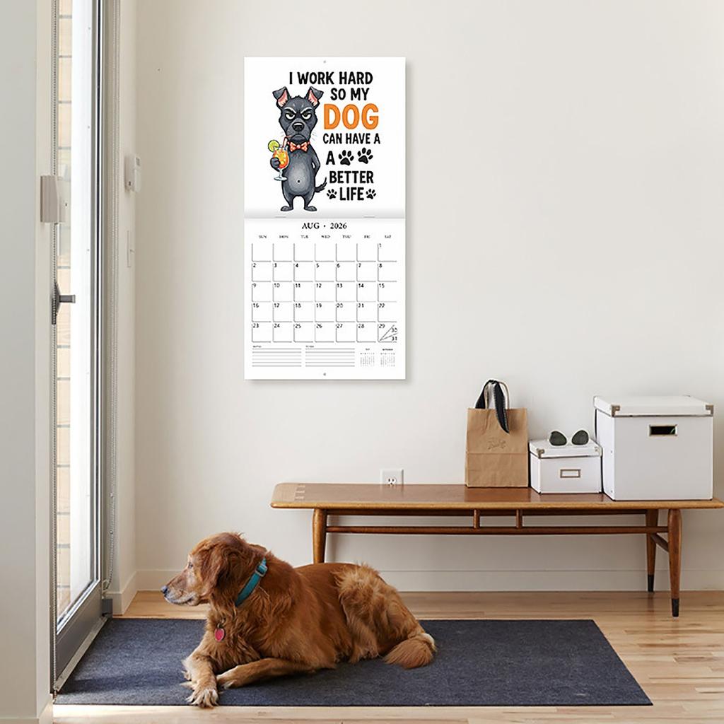 Funny Simp Quotes Wall Calendar – Satirical Love Calendar With Monthly Desperate Notes