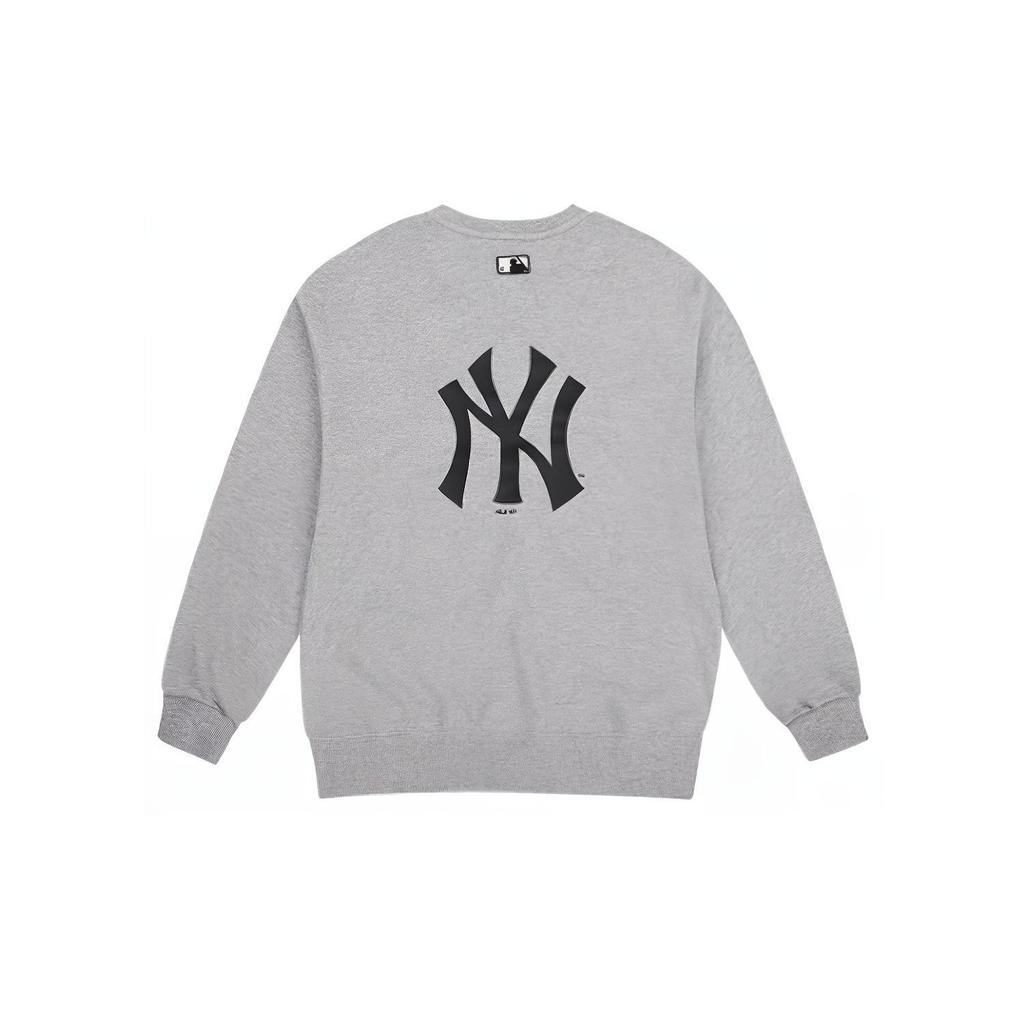 New MLB Sweatshirt Unisex Heather Gray 31MTC2941-50M