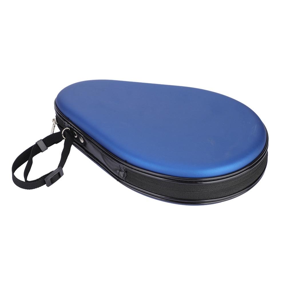 Hard Shell Ping Pong Racket Case Carrying Strap Table Tennis Racket Cover Table Tennis Equipment