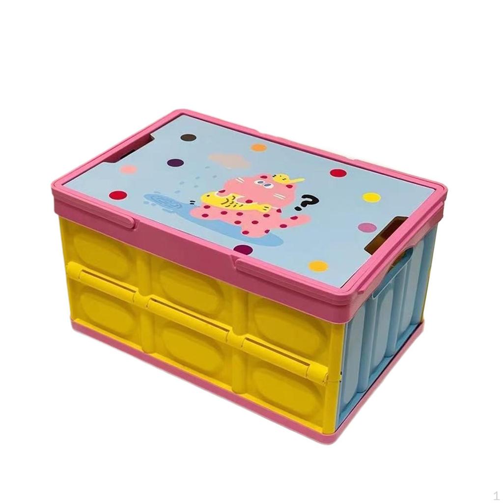 Camping Box Folding Storage Large Capacity Case Foldable Container Stackable Crate for