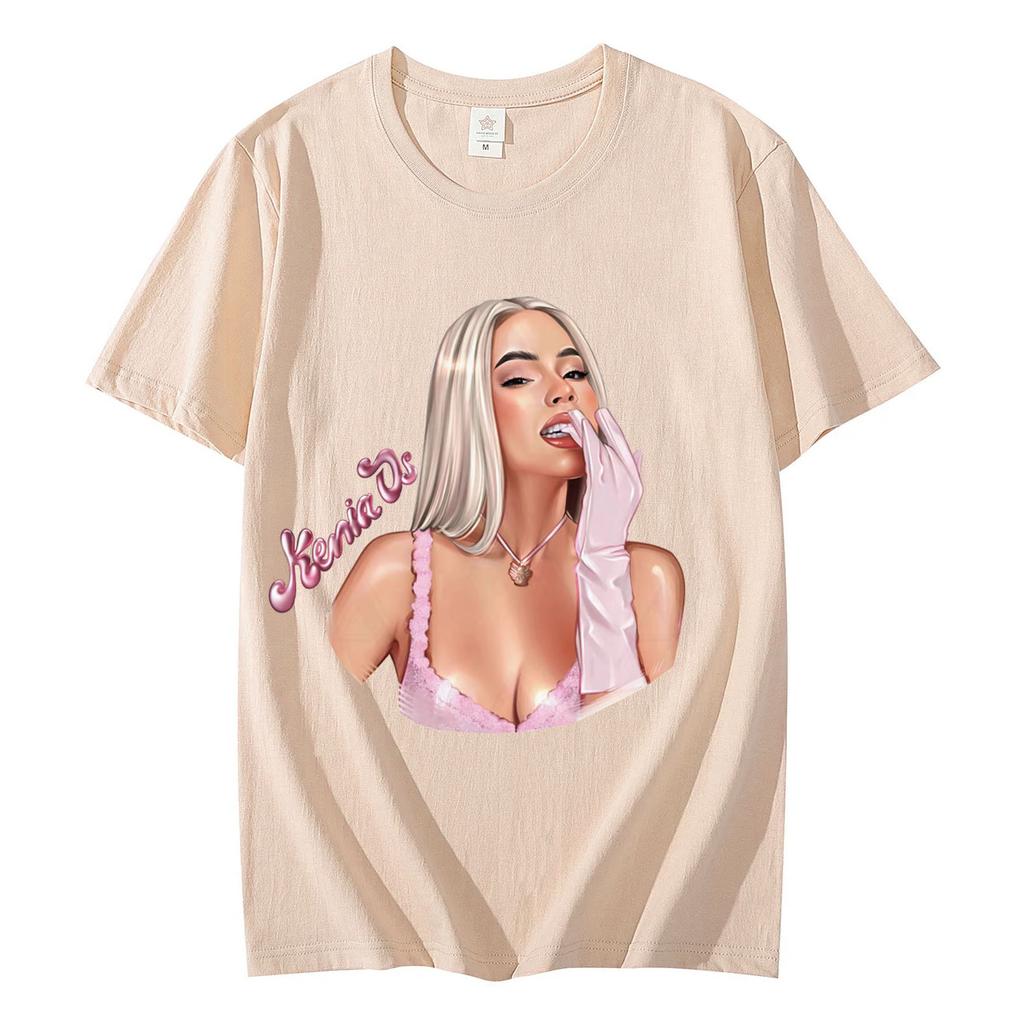 Singer Kenia Os Graphic T Shirts Fashion Aesthetics Short Sleeve Tshirt Mens Womens 100cotton Oversized Tshirts Streetwear