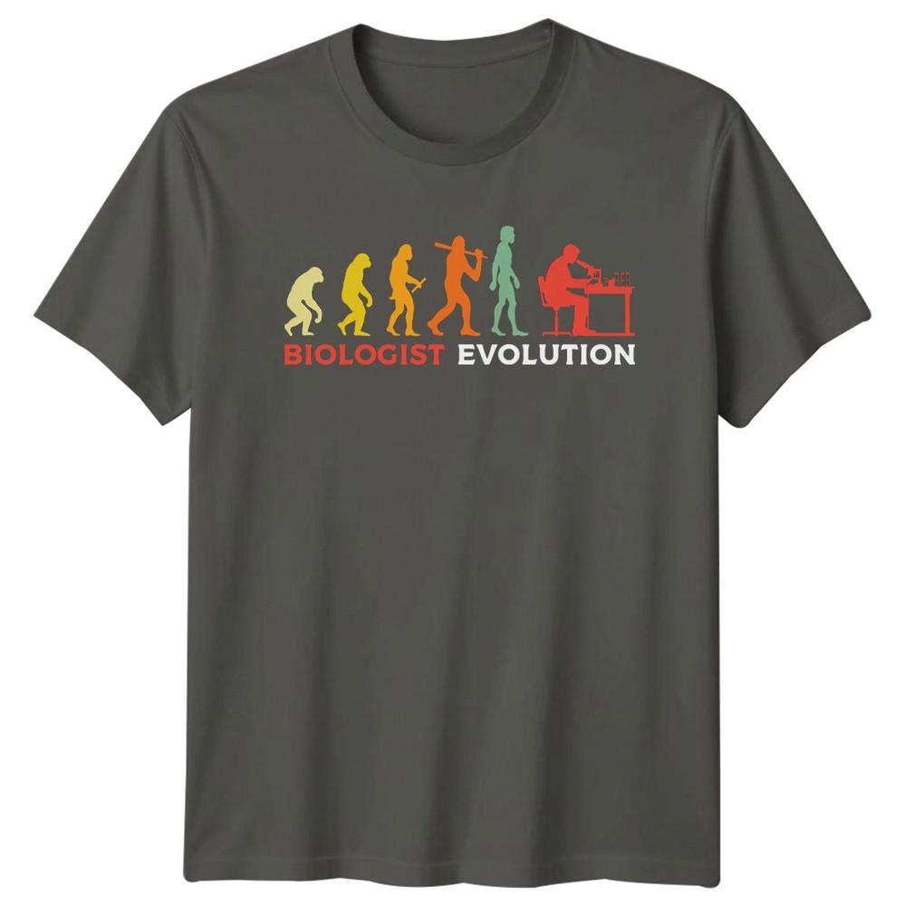 Biologist Evolution TShirt Biologist Science Birthday Gift For Him And Her S