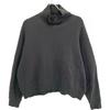 Babaghuri J0544UB661 24AW Charcoal Cotton Rib Neck Fleece Sweatshirt Tops M charcoalUsed