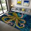 Realistic Animal Print Living Room Rug, Stain-Resistant and Machine-Washable Rug for Sofas and Coffee Tables, Home Decor
