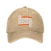 ATEEZ  Periodic Table Casual Baseball Cap Summer  Trucker Hat Sunscreen Outdoor Sports Unisex Unisex Street Style Baseball Caps