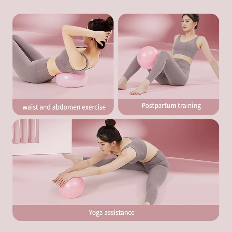 25cm 10-palcová gymnastická lopta, Fitness lopta na naťahovanie, core cvičenia, Lopta na cvičenie, Mäkká Pilates lopta, Malá jógová lopta