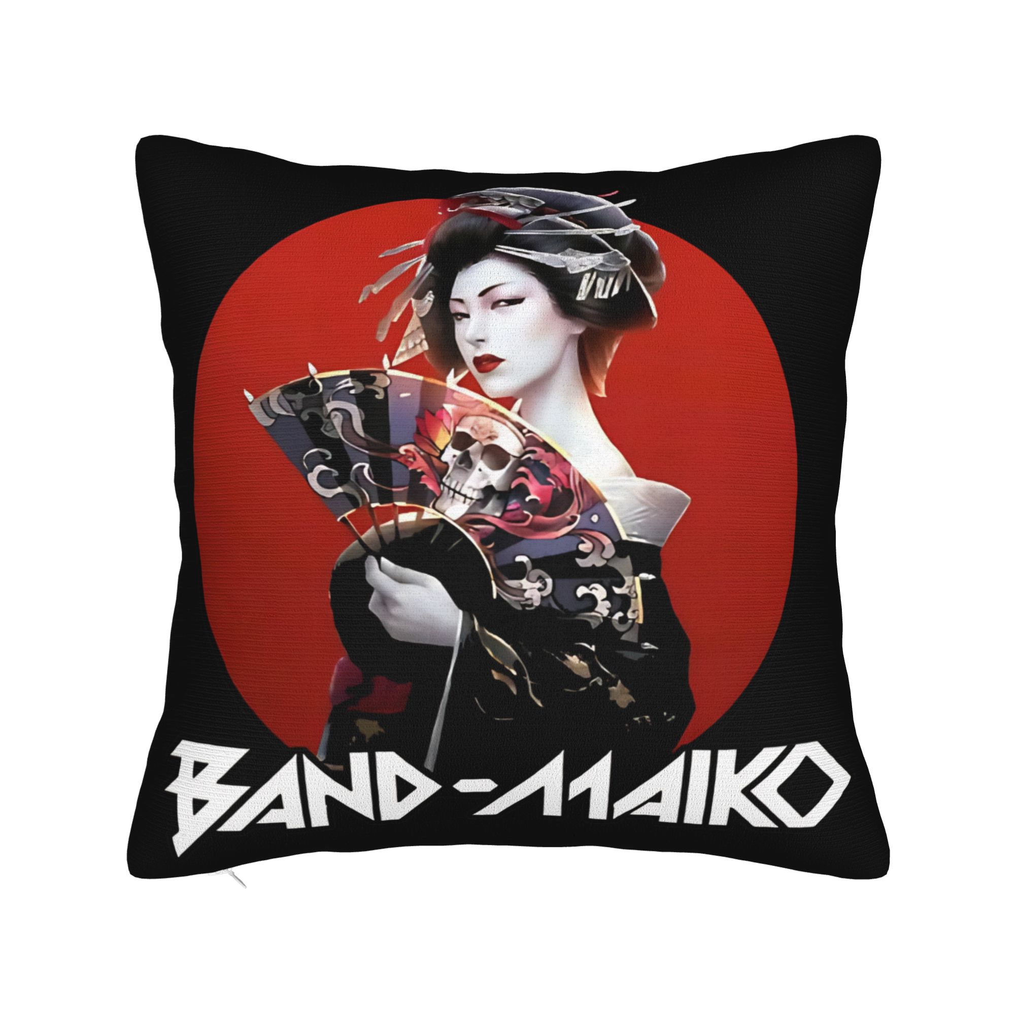 Band Maid Zepp five wings Квадратная Наволочка Чехол для Подушки Новинка Декоративная Наволочка на Молнии для Дома 40x40см 40x40cm