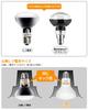 ORALUCE LED Light Bulbs, E26 Base, Reflector Type, Warm White, 100W Equivalent, 10W, 1020lm, 3000K, 120-Degree Downward Angle, Non-Dimmable, PSE