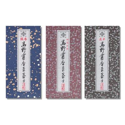 Koyasan Daishido Räucherstäbchen Takano Reika speziell ausgewähltes 3er-Set (Premium-Weihrauch, Sandelholz, Lotus) (6)