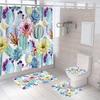 Bathroom Shower Shower Curtain Set No Punch Bathroom Window Curtain Door Curtain Partition Curtains