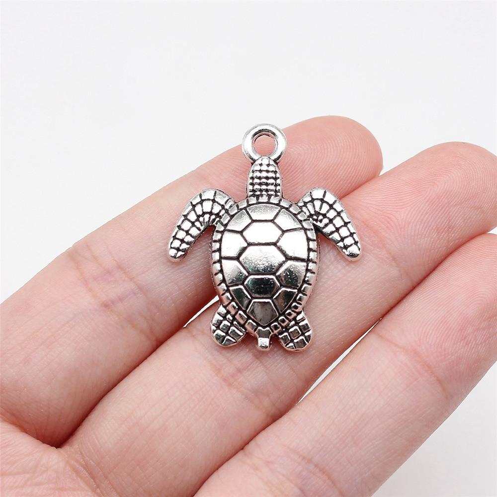 Charms Turtle Sea Turtle Pendants Minimalist Jewelry Components QC133