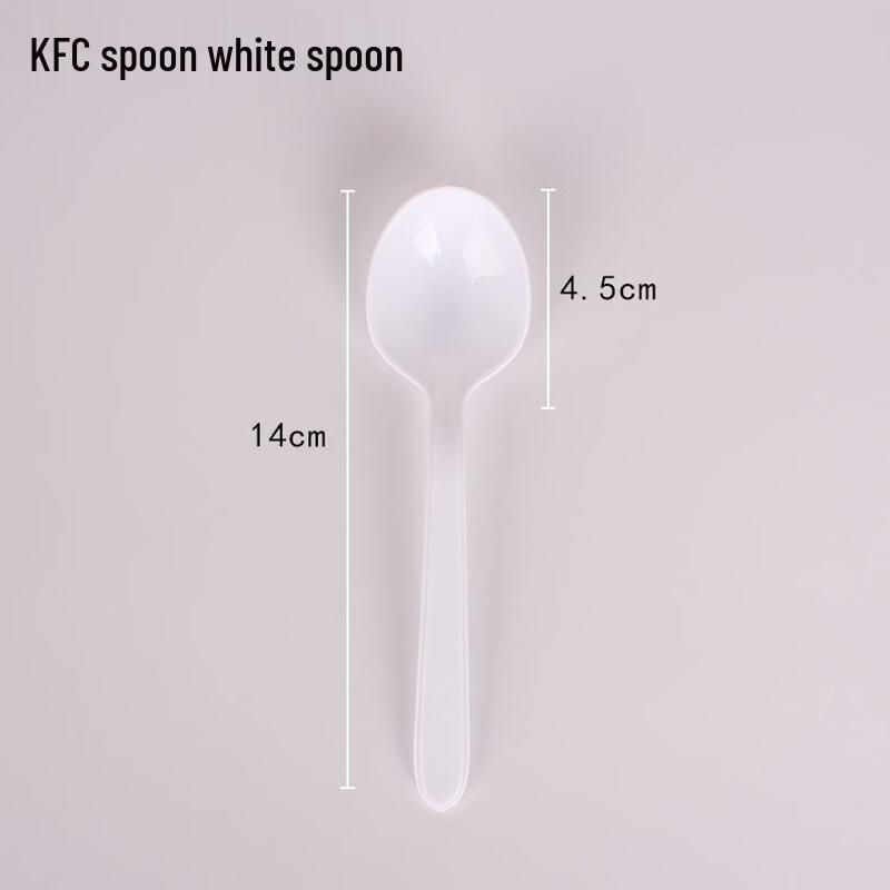 Handun Disposable Plastic Soup Spoons