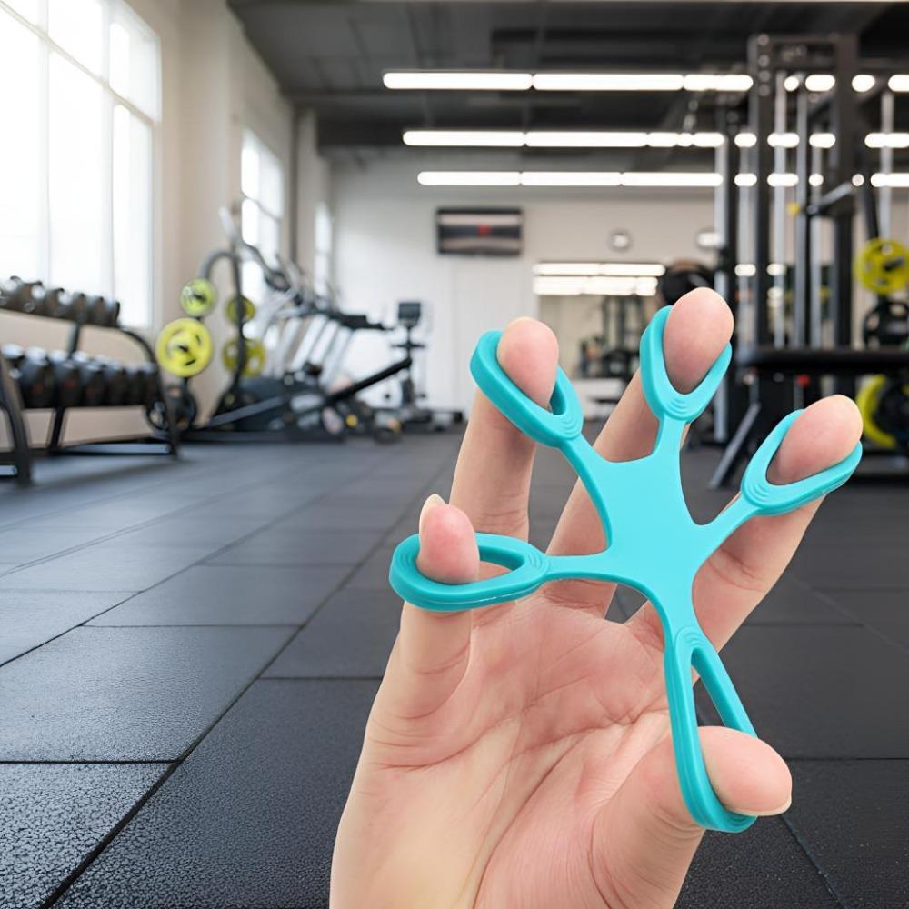 Finger Grip Anello in silicone per esercizi antistress Fascia di resistenza Fitness Stretcher 3 livelli Giocattolo sensoriale per le dita per autismo ADHD