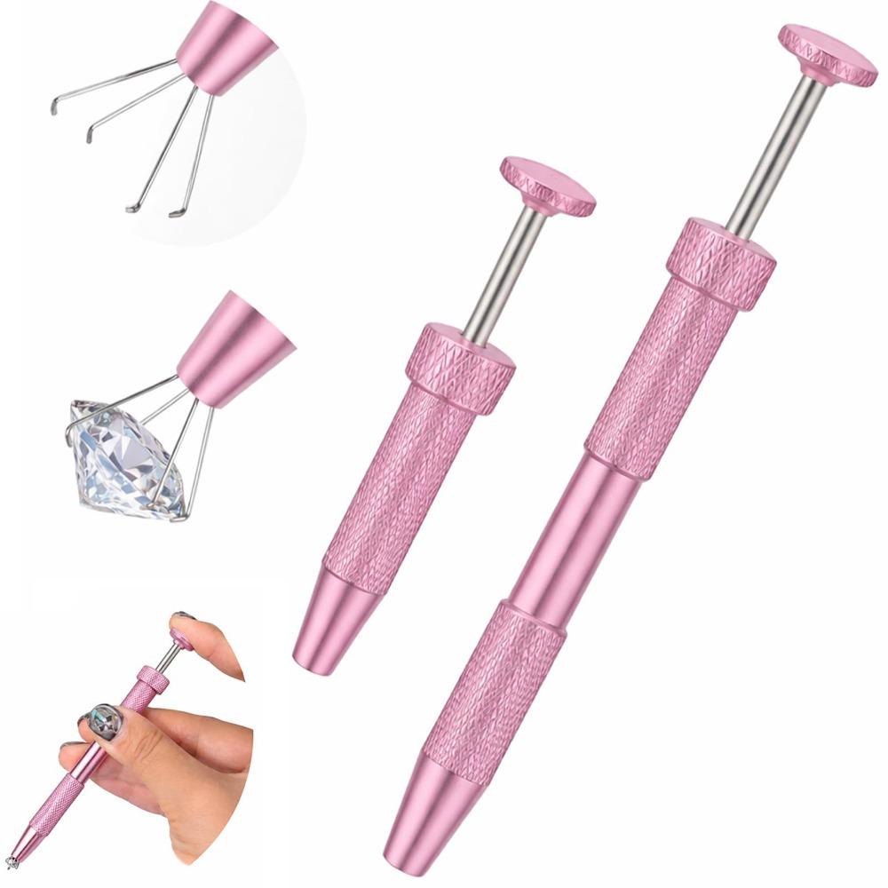 1/2pcs Anti-Slip Mini Grabber Pens Stainless Steel Jewelry Making Pliers for Changing Jewelry