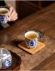 Silver-Plated Dunhuang Tea Cup Set: Elegant Gift for Elders, Leaders, Birthdays, Longevity Celebrations, and Housewarmings