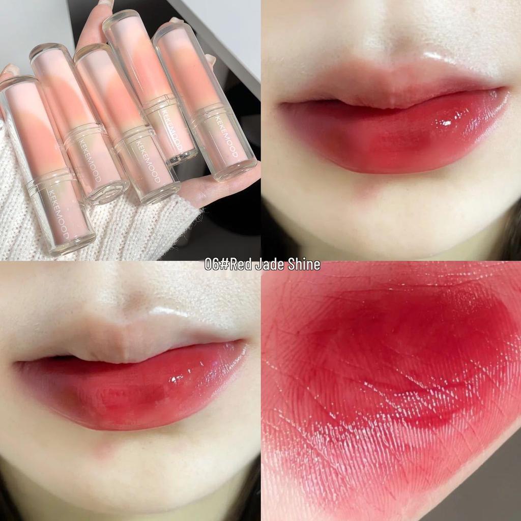 Luminous Hydrating Lipstick: Moisturizing Jelly Lip Balm for Women & Students