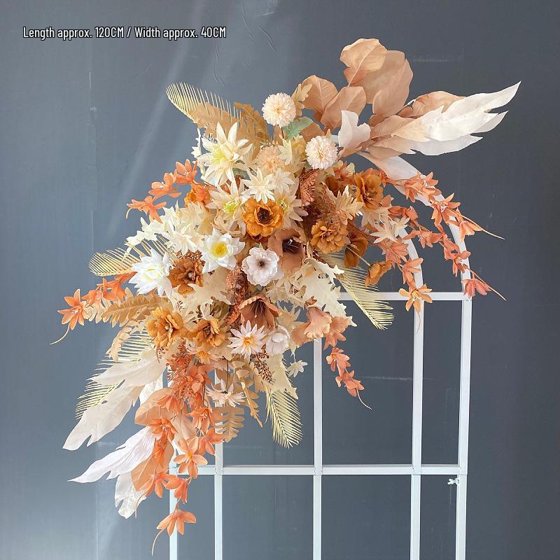Artificial Wedding Venue Floral Decor for Aisle, Stage, and Reception