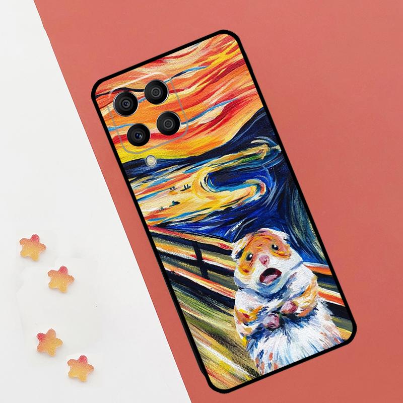 Hamster Art For Samsung Galaxy M11 M21 M31 M13 M33 M35 M53 M55 M15 M14 M34 M54 M12 M32 M52 M06 M16 Case