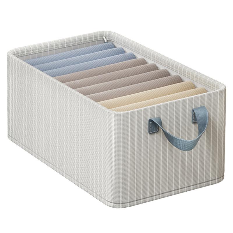 Oxford Cloth Storage Boxes with Steel Frame, Foldable Clothes Organizer, Under Bed Storage Containers for Bedroom, Closet, Dorm Room