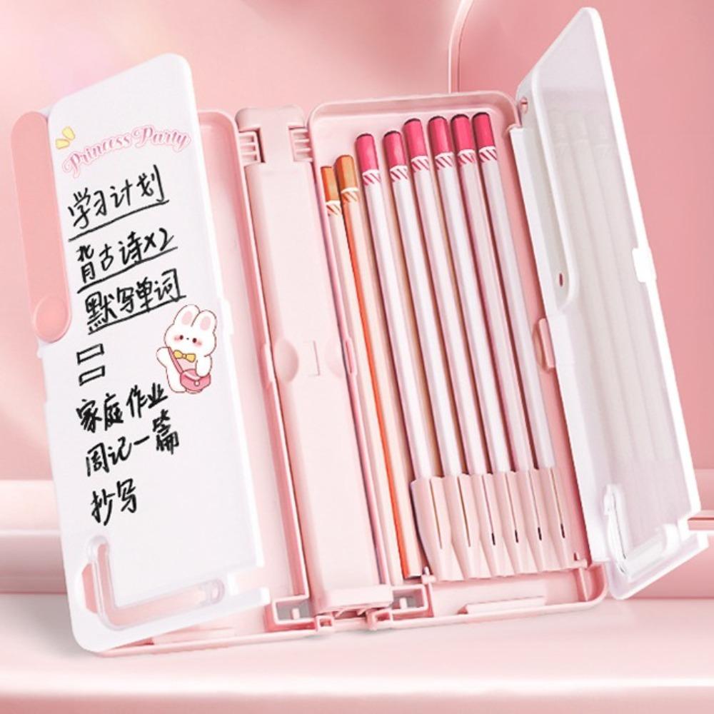 Book Holder Lifting Landing Book Stand Pencil Box Reading Bookshelf Student Pencil Case  Office