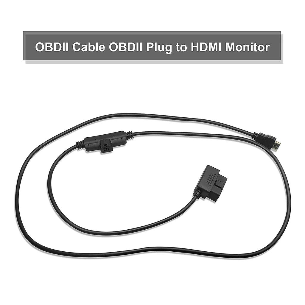 Comprehensive Vehicle Monitoring Maintenance Services with H00008000 Interface Cable OBDII to HDMI Display CS2 CTS2 CTS3