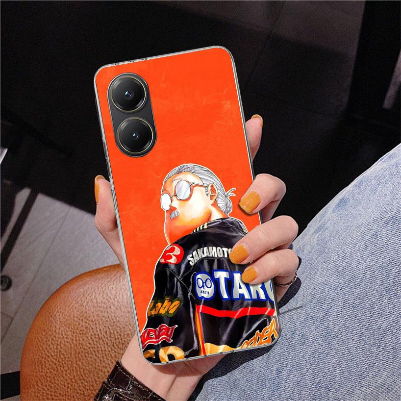 S-Sakamoto Days Phone Case For Xiaomi Poco X7 X6 X5 Pro F7 Ultra Redmi 15C 15 13C 13 12C 12 10 10A 10C 9 9A 9C 9T Cover Poco X7