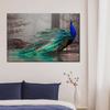 Elegant Blue Peacock Wall Pictures Wall Decor Beautiful Peacock Animal Posters and Prints for Living Room Wall Decor No Frame