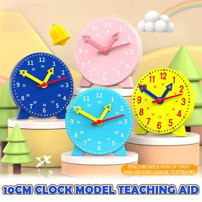 Çocuklar Saat Eğitici Oyuncaklar Saat Dakika Saniye Bilişi Renkli Saatler Oyuncaklar Çocuklar Erken Okul Öncesi Öğretim Araçları