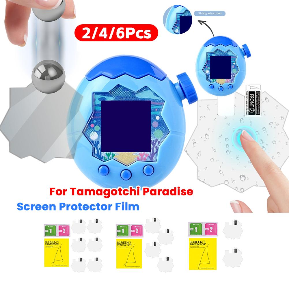 Screen Protector Film For Tamagotchi Paradise Clear TPU Soft Film Screen Protector Ultra-Thin Film For Tamagotchi Paradise