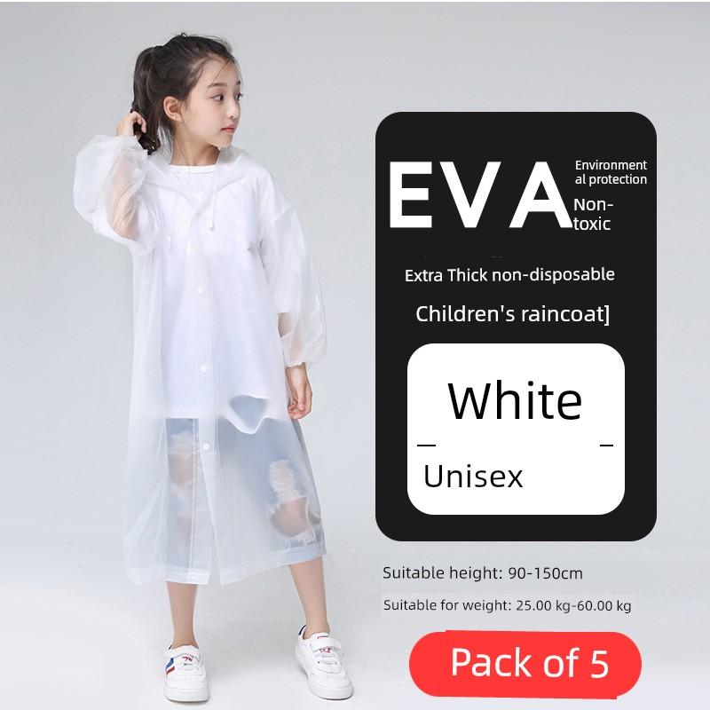 Thickened Disposable Portable Card Kids Raincoat