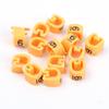 2000/500x Cable Wire Marker 0 To 9 for Cable Size Waterproof Insulation Colorful Number Tube Label Markers Marking Label Sleeves