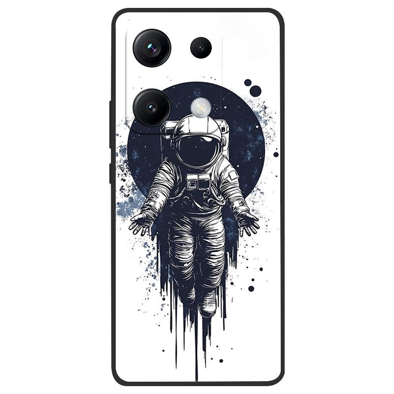 For Redmi Note 14S 4G Phone Case 14 s Marble Painting Pattern Soft Silicone Anti Drop Cover For Xiaomi Redmi Note 14S Shell