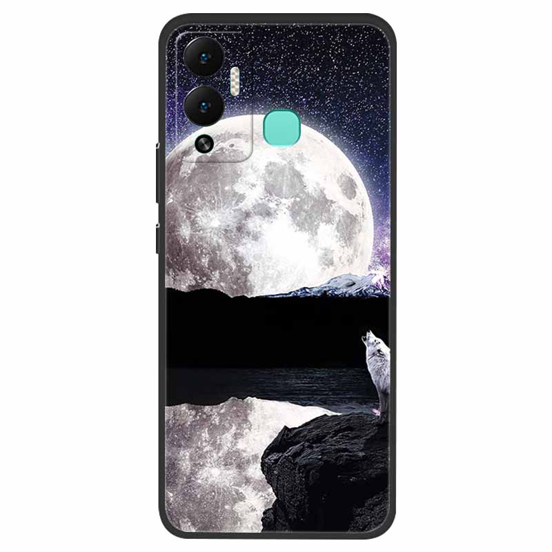 For Infinix Hot 12 Play NFC Case X6816D Shockproof Silicone Soft TPU Phone Cover for Infinix hot12 play NFC Case Bumper Funda