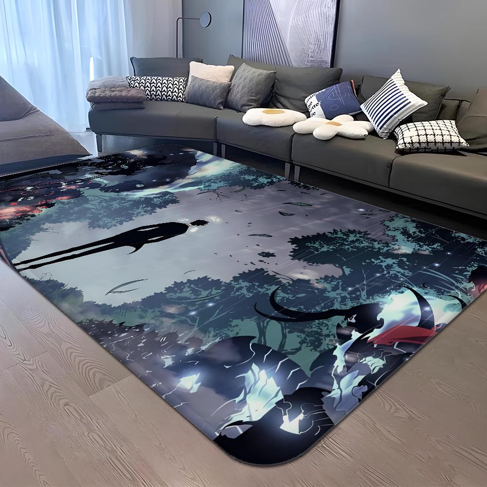 Anime Solo Leveling Maty Pokojowe Tańsze Antypoślizgowe Nowoczesny Salon Balkon Drukowane Nowoczesny Wystrój Domu