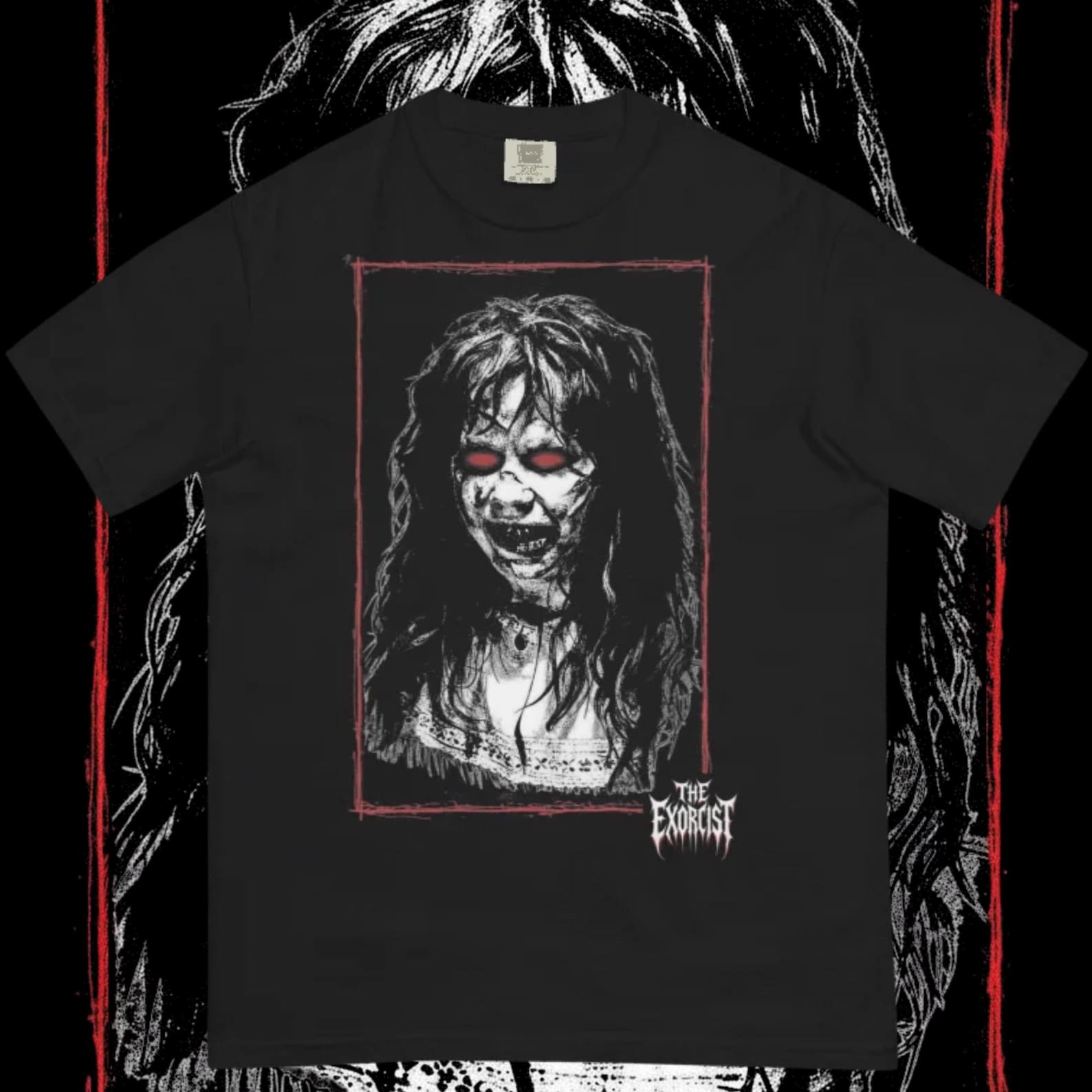 The Exorcist Vintage Shirt, Horror Movie Graphic Tee, Retro Gothic Halloween T-Shirt, Horror Collector Gift S