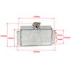 1L Aluminum Coolant Expansion Fill Tank Reservoir Oil Catch Can Fuel Surge Tank For Honda Civic  240SX  WRX